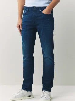 BOSS Blue Slim Fit Delaware Stretch Jeans