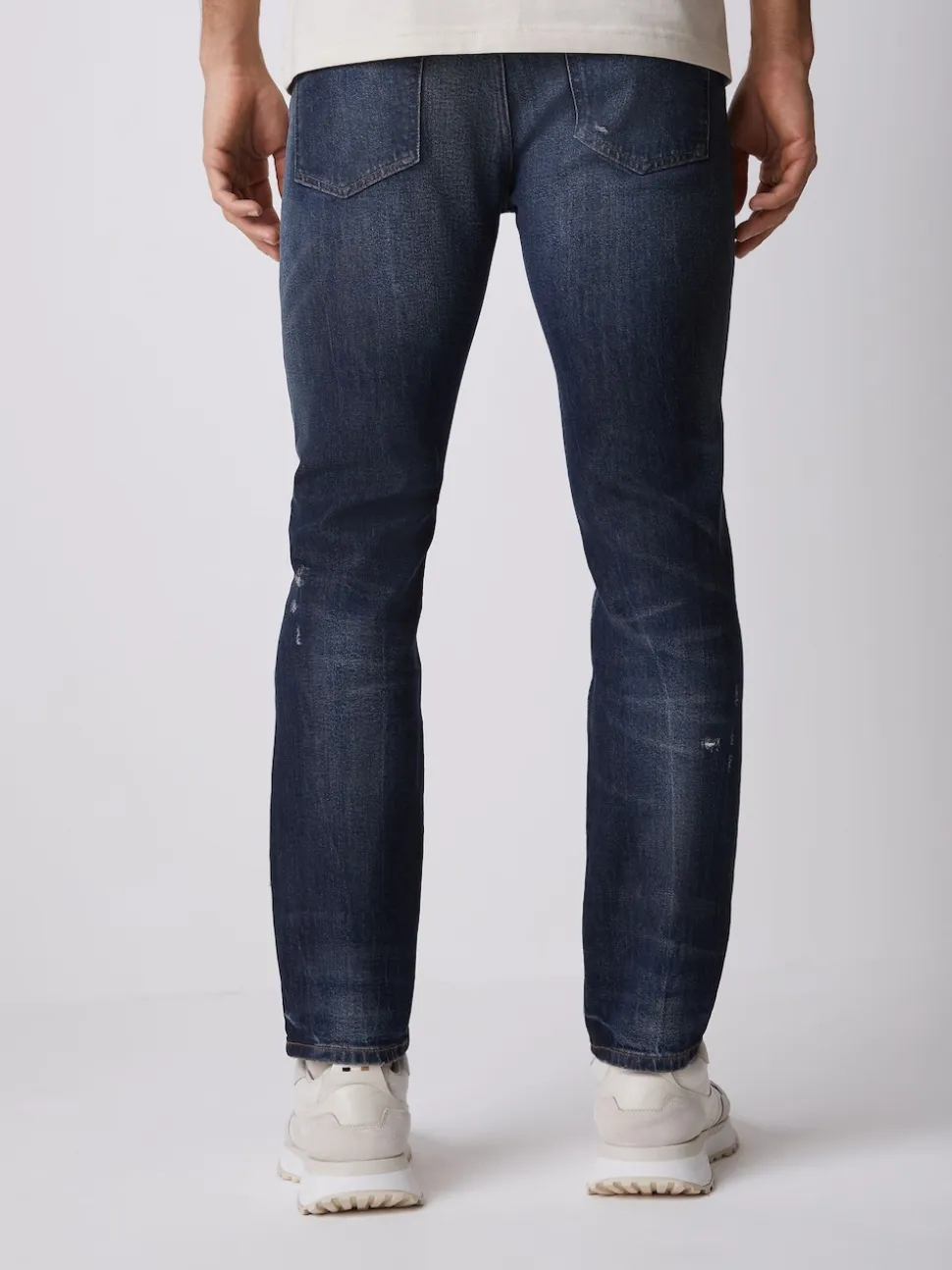 BOSS Blue Slim Fit Delaware Stretch Jeans