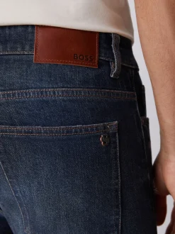 BOSS Blue Slim Fit Delaware Stretch Jeans