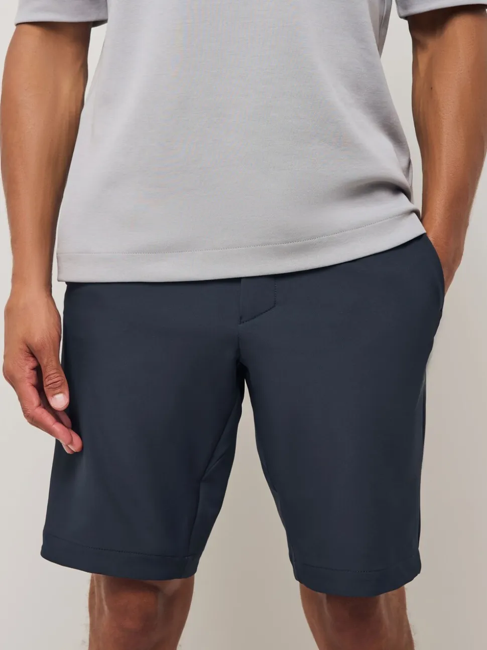 BOSS Blue Slim Fit Shorts