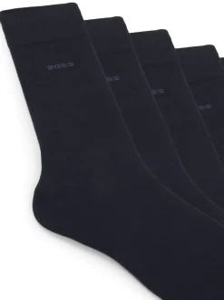 BOSS Blue Socks 5 Pack