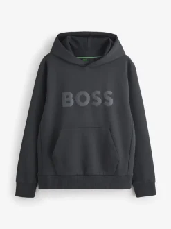 BOSS Blue Soody Logo Hoodie