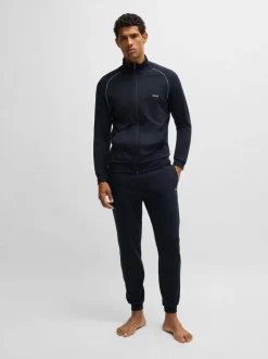BOSS Blue Stretch Cotton Jacket