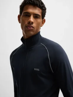 BOSS Blue Stretch Cotton Jacket
