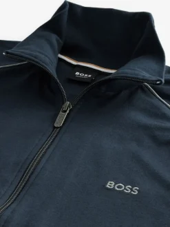 BOSS Blue Stretch Cotton Jacket