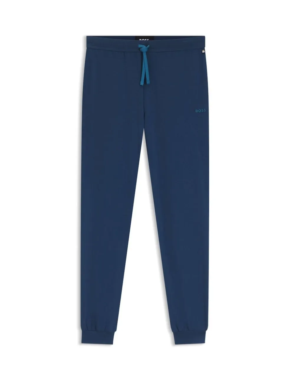 BOSS Blue Stretch Cotton Tracksuit Bottoms