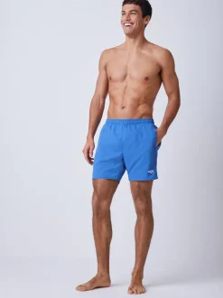 BOSS Blue Swordfish Logo Swim Shorts