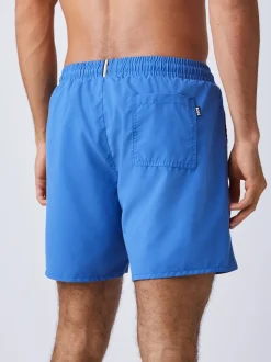 BOSS Blue Swordfish Logo Swim Shorts