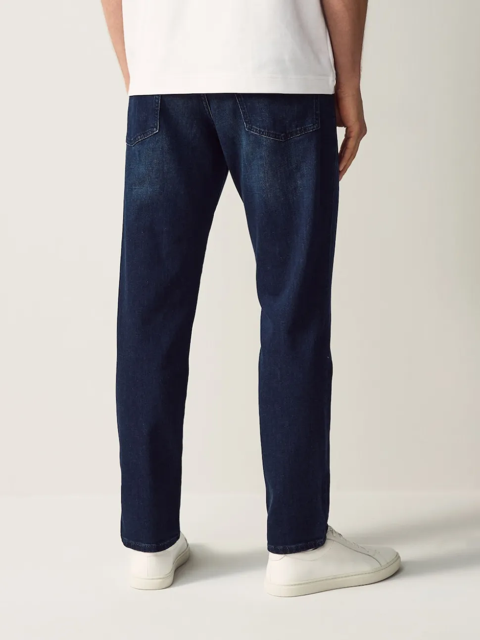 BOSS Blue Tapered Fit Comfort Stretch Denim Jeans