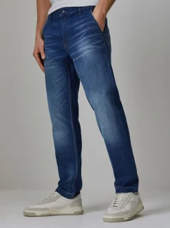 BOSS Blue Troy Straight Leg Denim Jeans