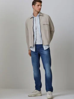 BOSS Blue Troy Straight Leg Denim Jeans