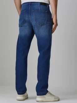 BOSS Blue Troy Straight Leg Denim Jeans