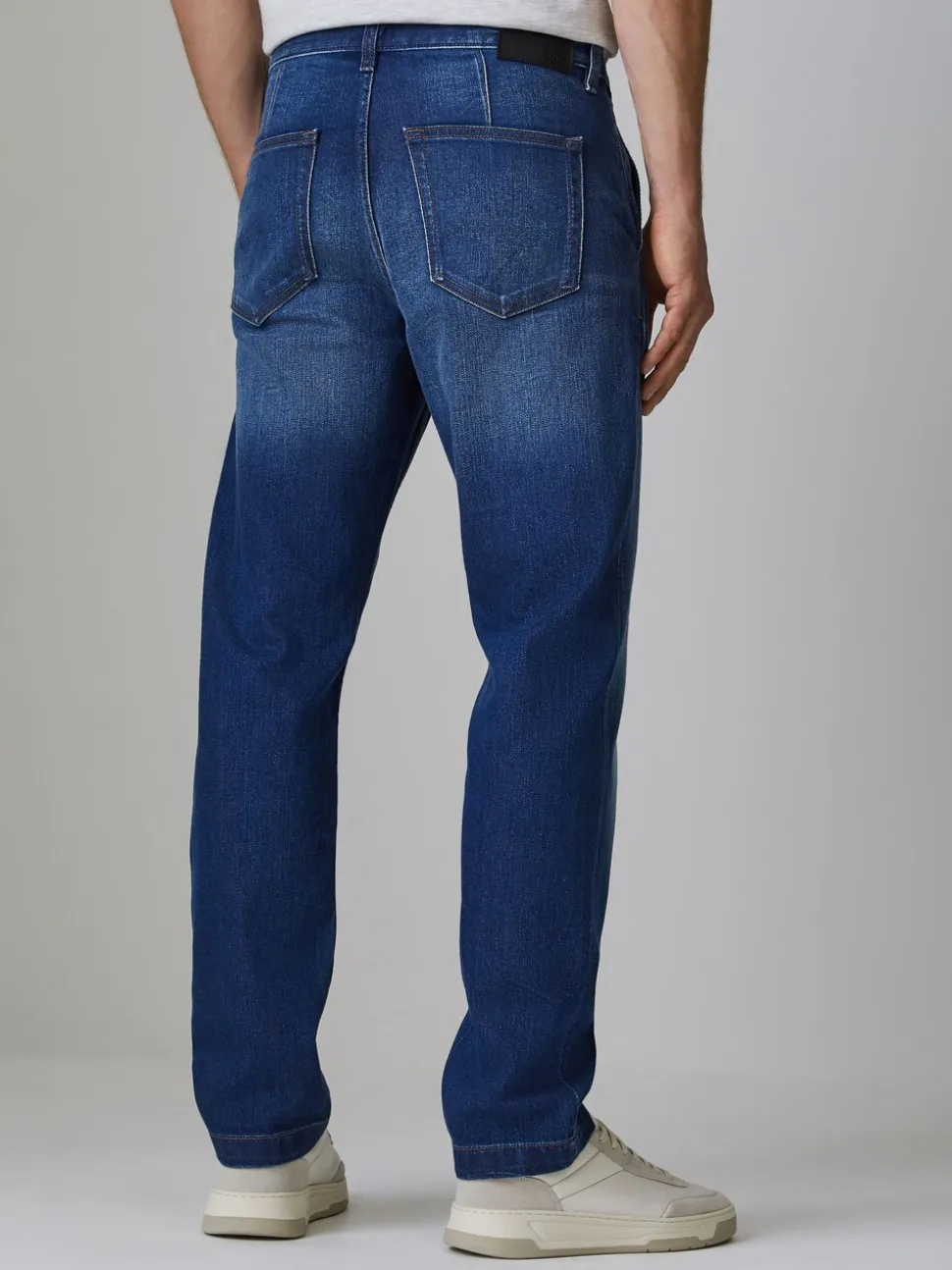 BOSS Blue Troy Straight Leg Denim Jeans