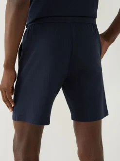BOSS Blue Unique Logo Shorts