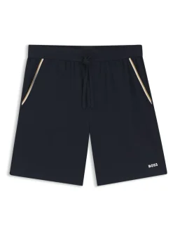 BOSS Blue Unique Logo Shorts