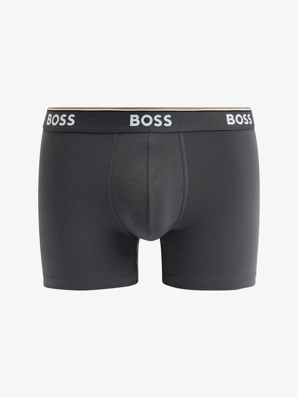 BOSS Blue/White Power Stretch Cotton 3 Pack Boxers