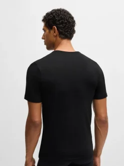 BOSS Blue/White/Black Classic Crew Neck T-Shirts 3 Pack