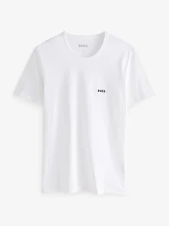 BOSS Blue/White/Black Classic Crew Neck T-Shirts 3 Pack