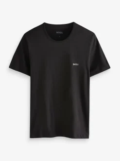 BOSS Blue/White/Black Classic Crew Neck T-Shirts 3 Pack