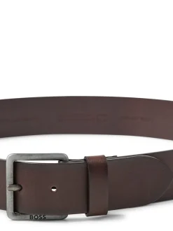 BOSS Brown Baxton Leather Belt