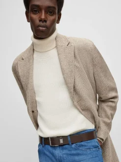 BOSS Brown Connio Belt