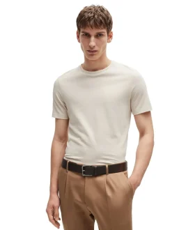 BOSS Brown Joris Leather Belt