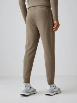 BOSS Brown Waffle Joggers