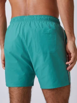 BOSS Green Iconic Side Stripe Logo Swim Shorts