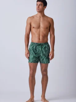 BOSS Green Piranha Printed Swim Shorts
