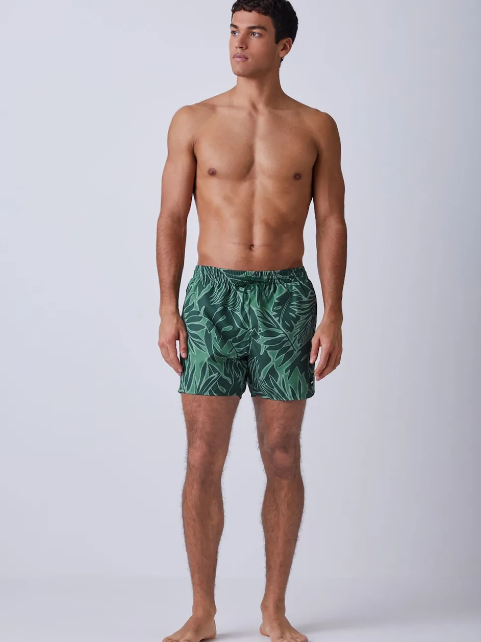 BOSS Green Piranha Printed Swim Shorts