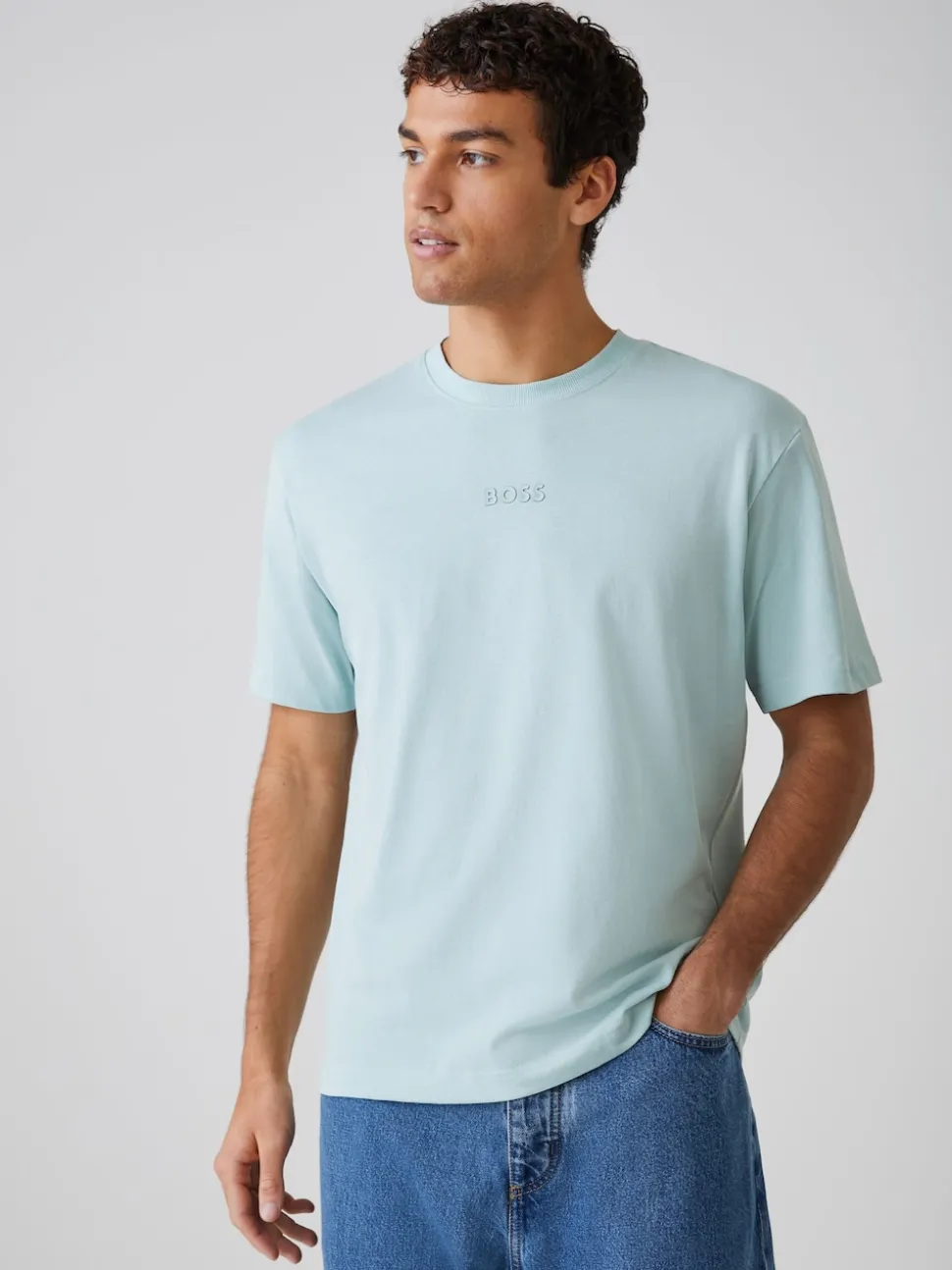 BOSS Green Vibe Printed Swim T-shirt