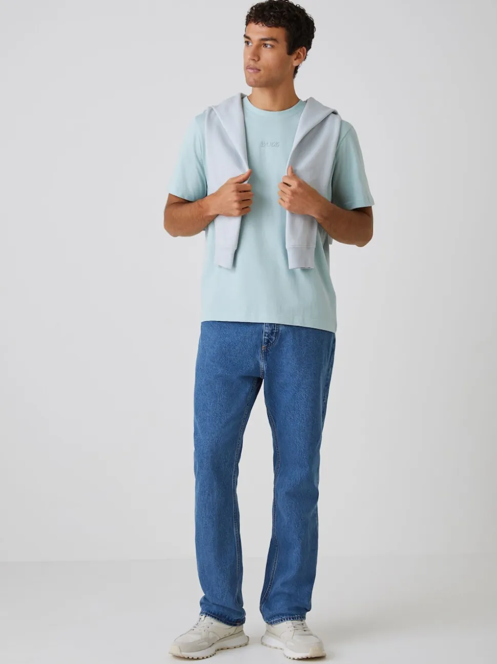 BOSS Green Vibe Printed Swim T-shirt