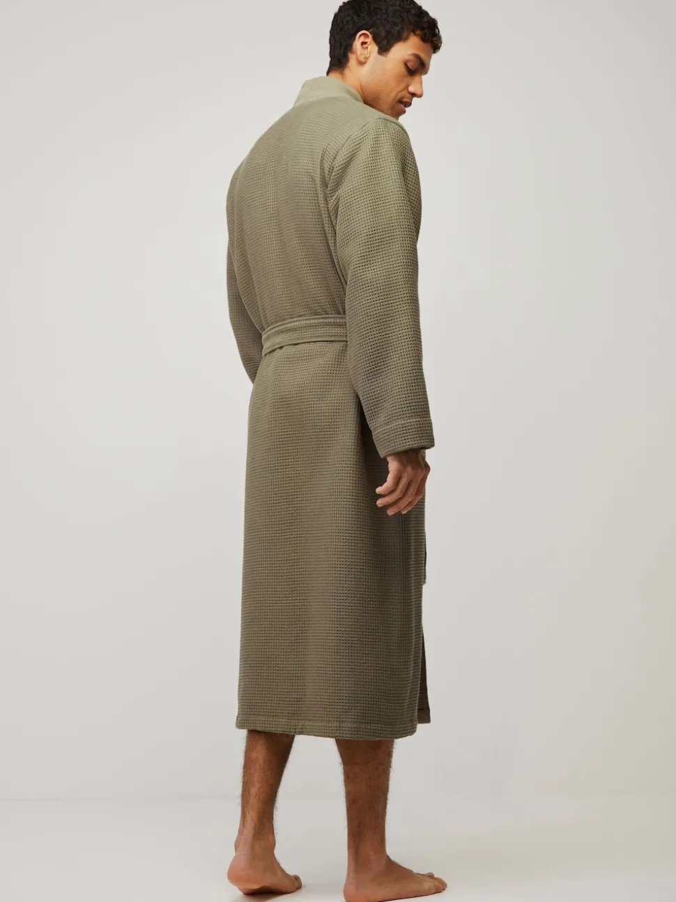 BOSS Green Waffle Logo Robe