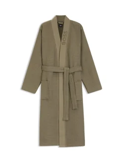 BOSS Green Waffle Logo Robe
