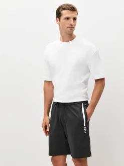 BOSS Grey Authentic Logo Shorts