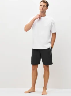 BOSS Grey Authentic Logo Shorts