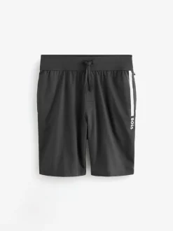 BOSS Grey Authentic Logo Shorts