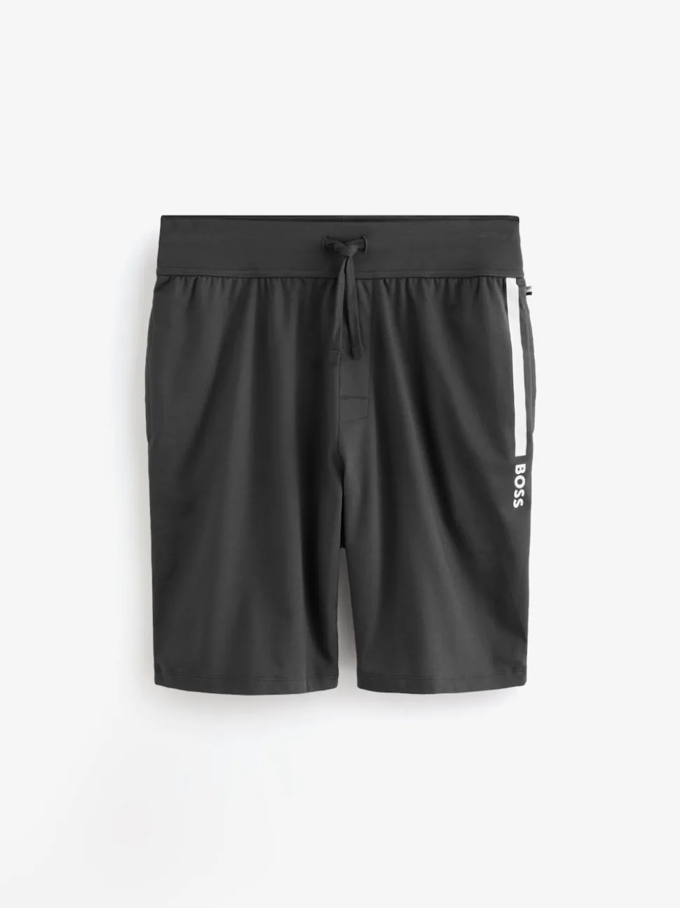 BOSS Grey Authentic Logo Shorts