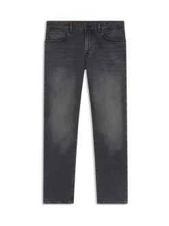 BOSS Grey Regular Fit Re Maine Stretch Denim Jeans