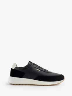 BOSS Grey Vinston Trainers