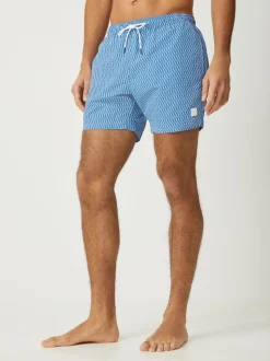 BOSS Light Blue Vibe Printed Swim T-shirt