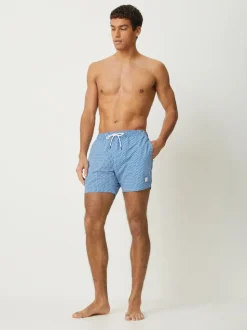 BOSS Light Blue Vibe Printed Swim T-shirt