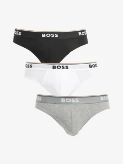 BOSS Natural Power Stretch Cotton 3 Pack Briefs