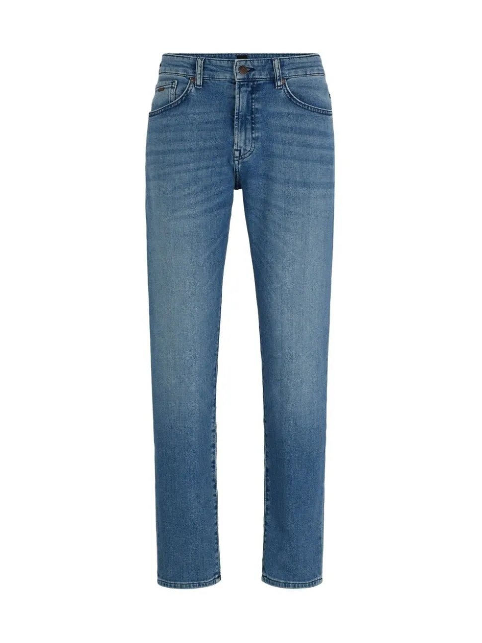 BOSS Sky Blue Maine Regular Fit Stretch Jeans