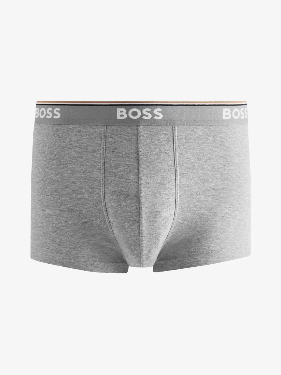 BOSS White/Grey/Black Power Stretch Cotton 3 Pack Boxers
