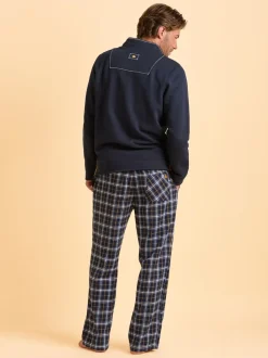 Brakeburn Blue Chalbury Pyjama Bottoms
