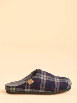 Brakeburn Blue Swanage Slippers