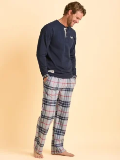 Brakeburn Cream Cassington Pyjama Bottoms