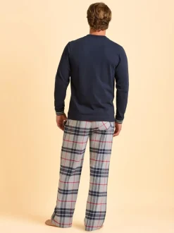 Brakeburn Cream Cassington Pyjama Bottoms