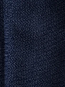 Bright Blue Slim Fit Signature Tollegno Suit Trousers